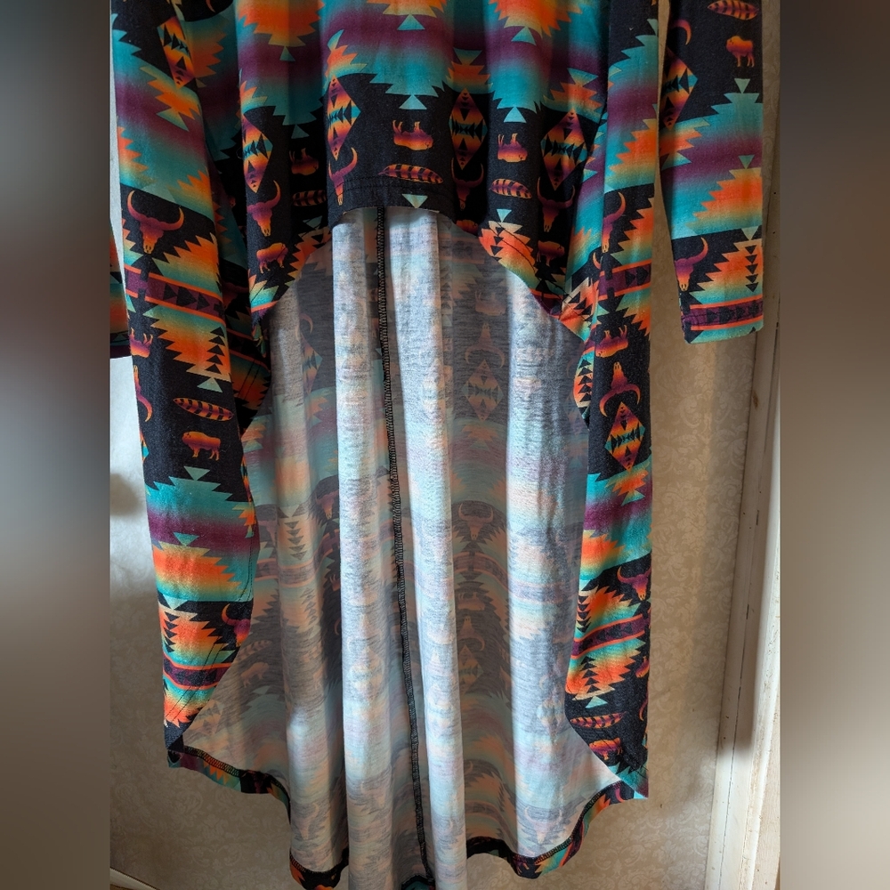 Crazy Train Southwestern Top Size Small - Picture 7 of 16